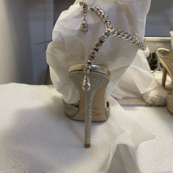 Jimmy Choo Glitter Saeda 100 pump - Picture 5 of 5